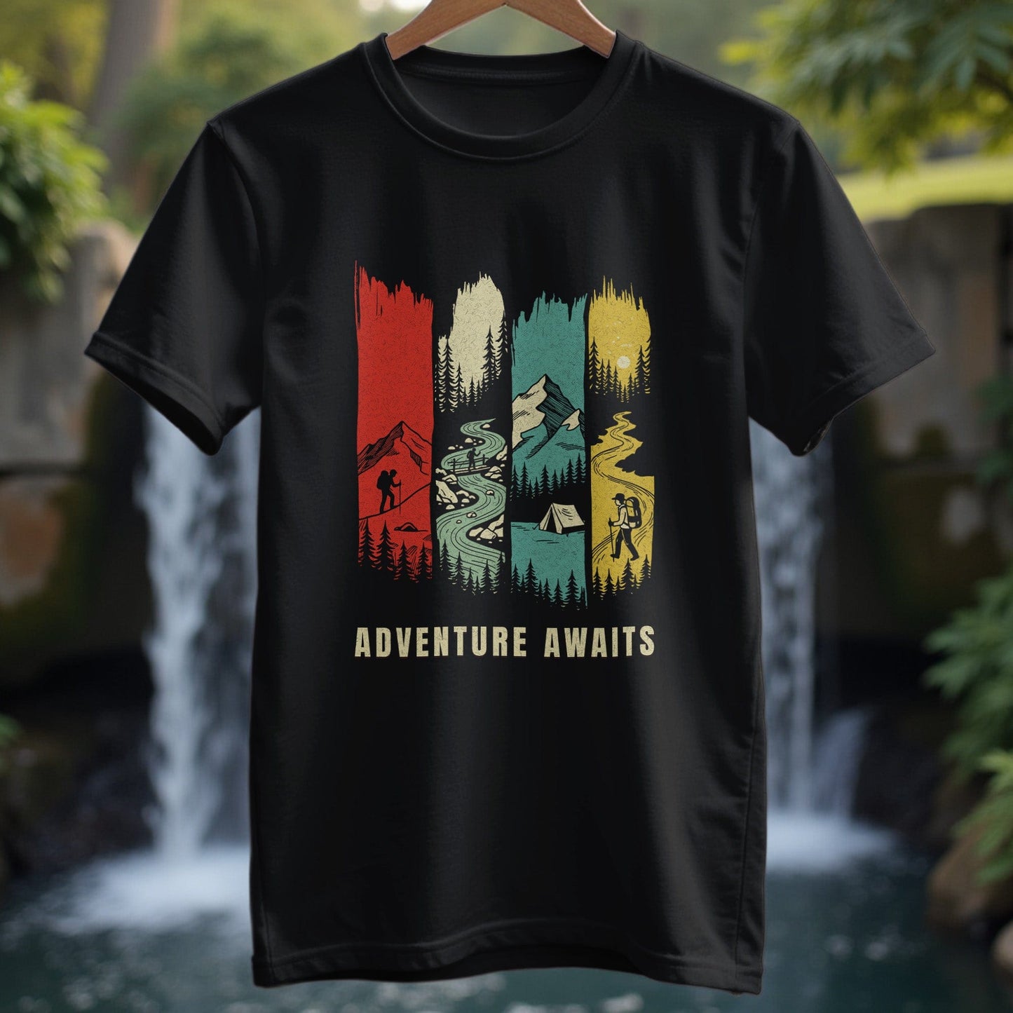 Adventure Awaits in Colors T-Shirt