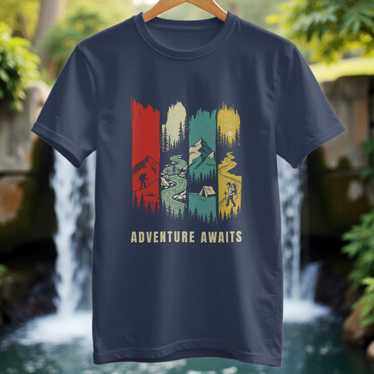 Adventure Awaits in Colors T-Shirt