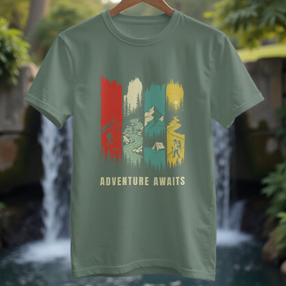 Adventure Awaits in Colors T-Shirt