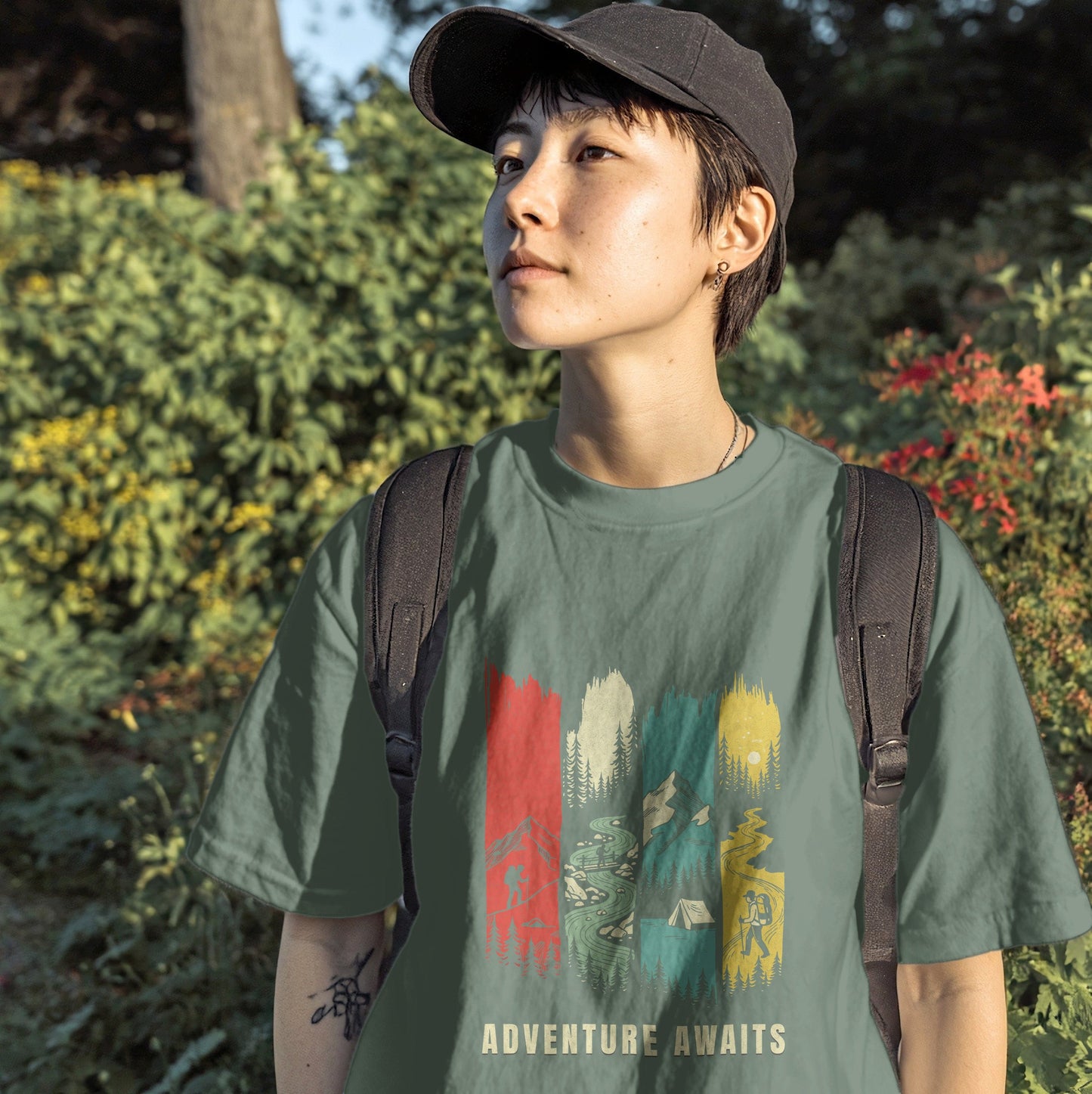 Adventure Awaits in Colors T-Shirt
