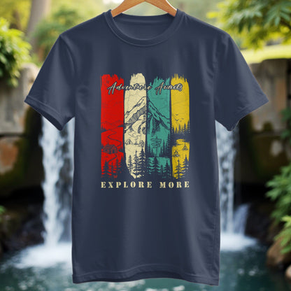 Adventures Await Explore More T-Shirt