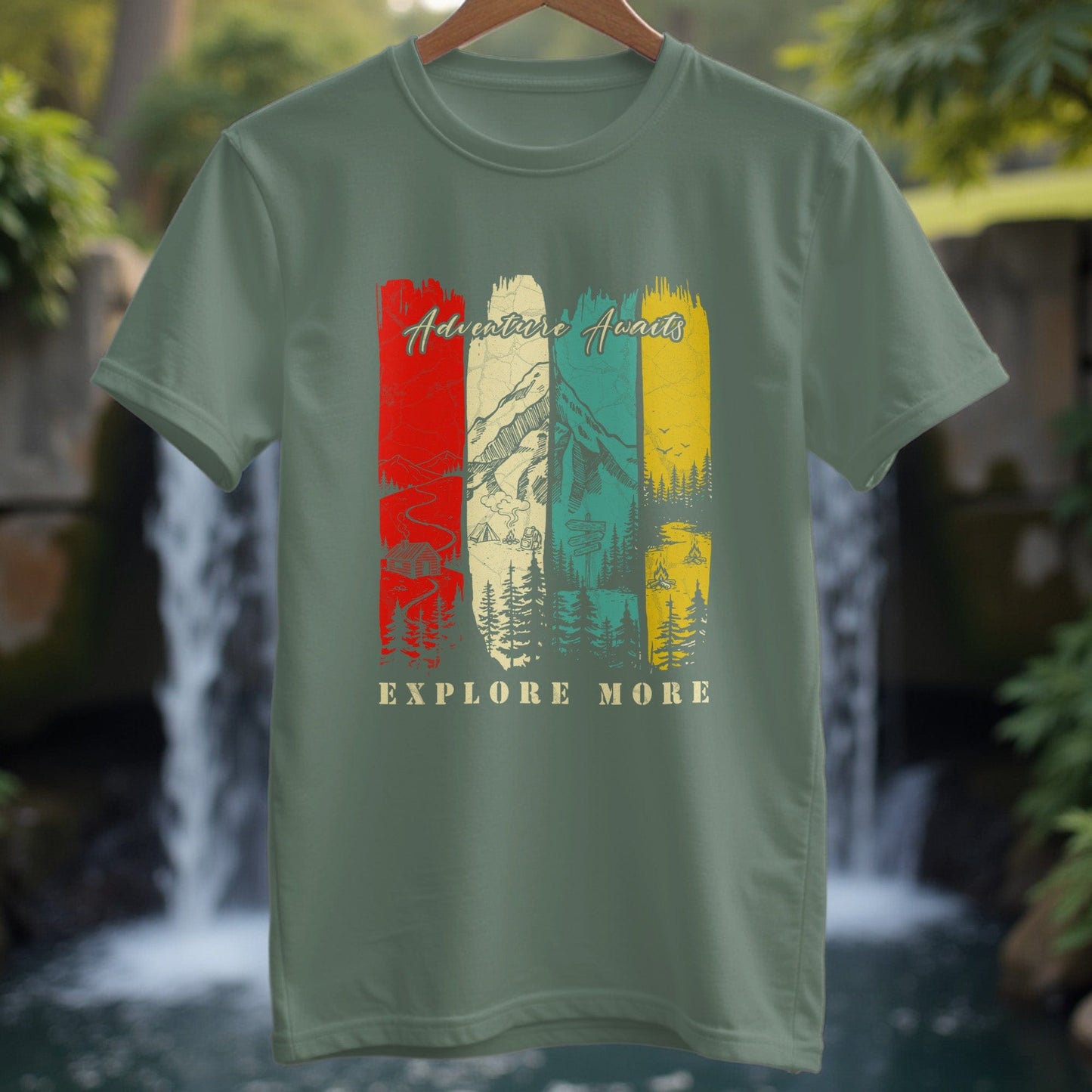 Adventures Await Explore More T-Shirt