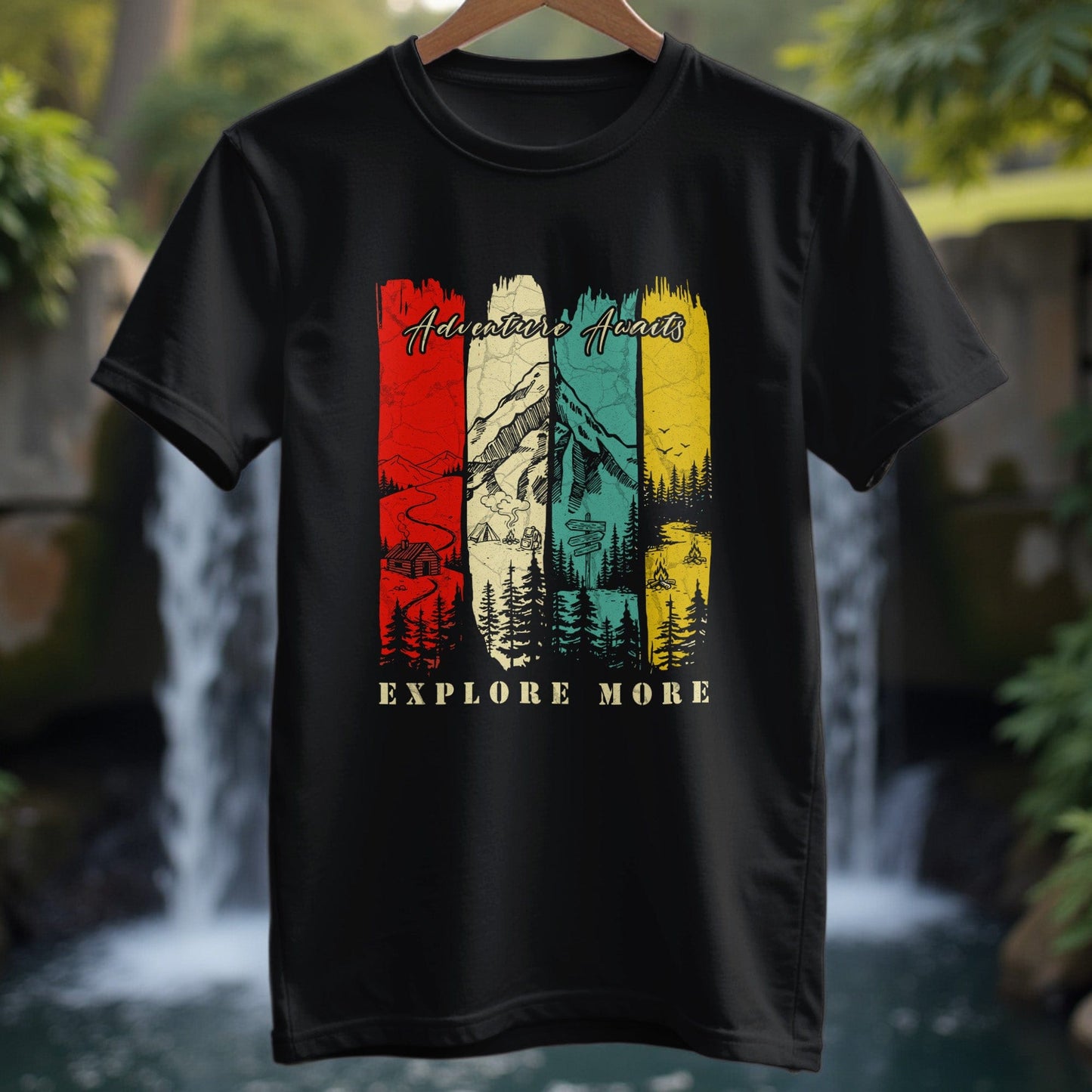 Adventures Await Explore More T-Shirt
