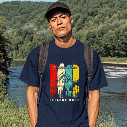 Adventures Await Explore More T-Shirt