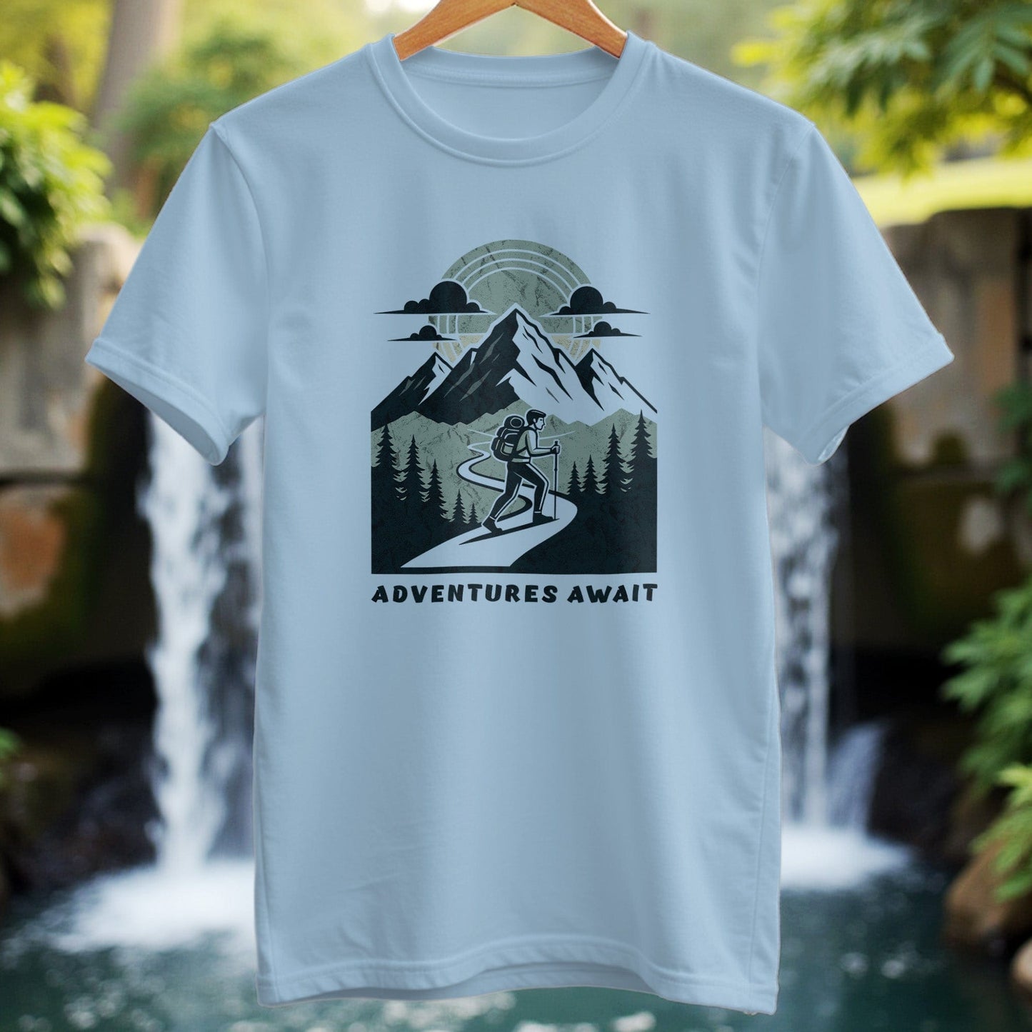 Adventures Await Graphic T-Shirt