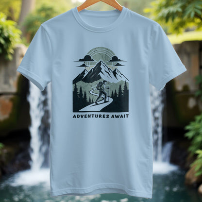 Adventures Await Graphic T-Shirt