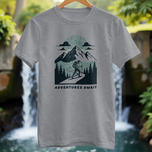 Adventures Await Graphic T-Shirt
