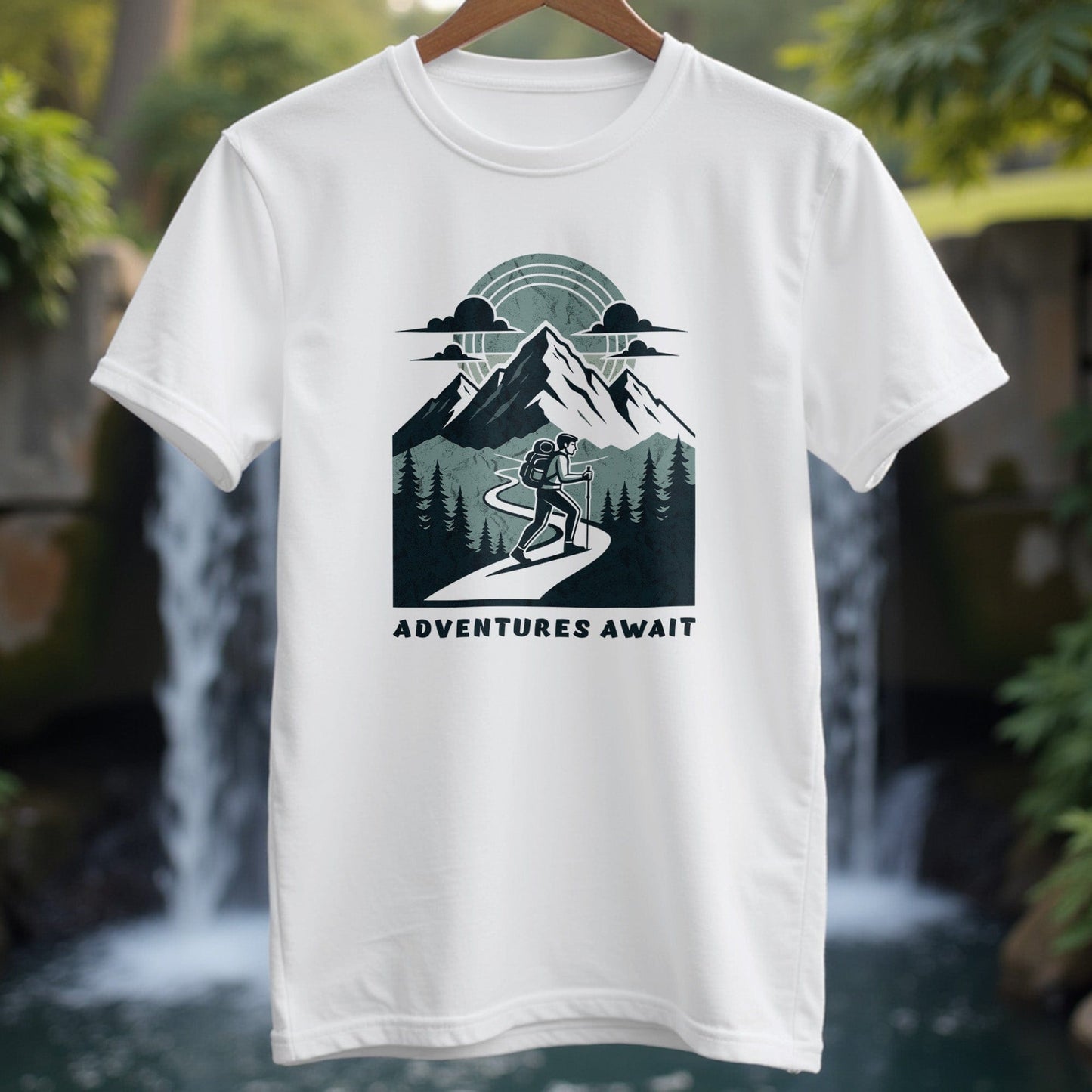 Adventures Await Graphic T-Shirt