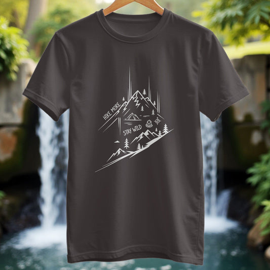 Hike More Stay Wild on Track T-Shirt
