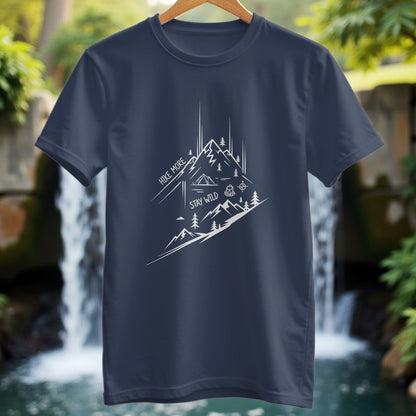 Hike More Stay Wild on Track T-Shirt