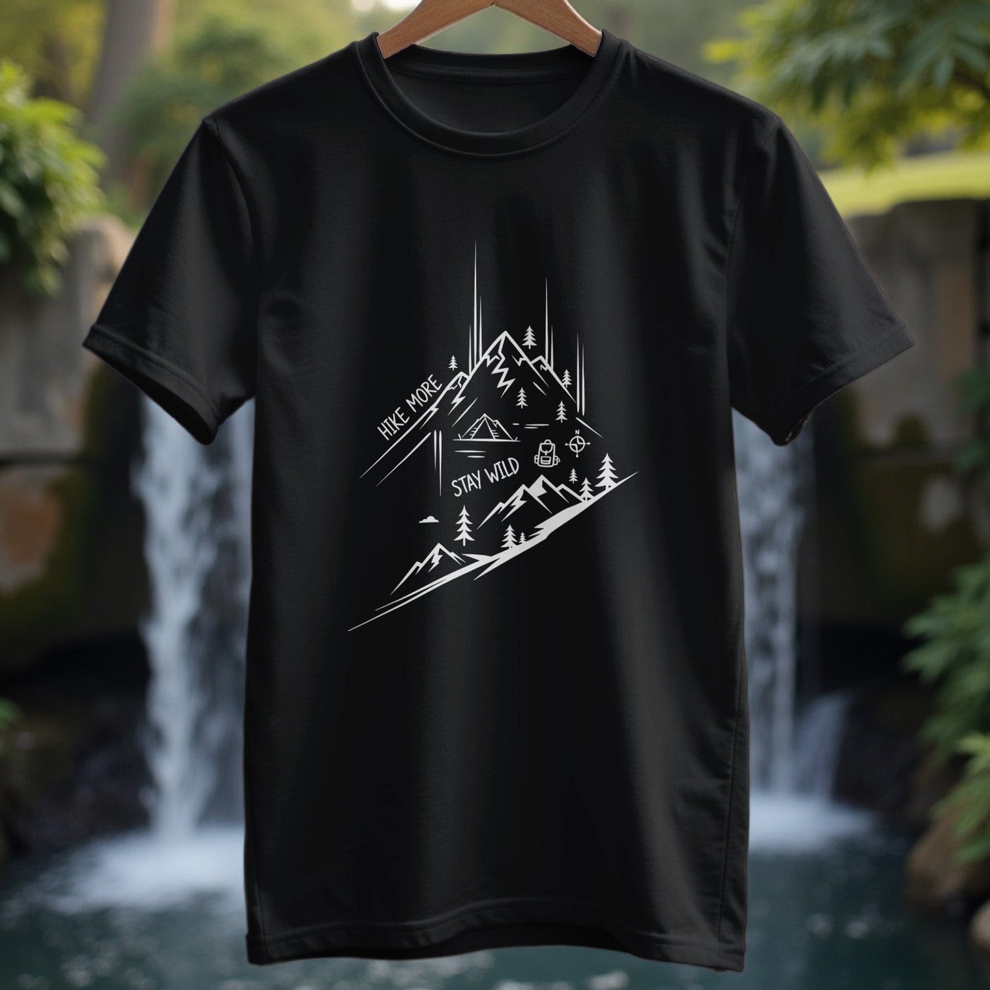 Hike More Stay Wild on Track T-Shirt