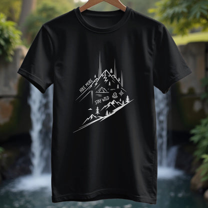 Hike More Stay Wild on Track T-Shirt