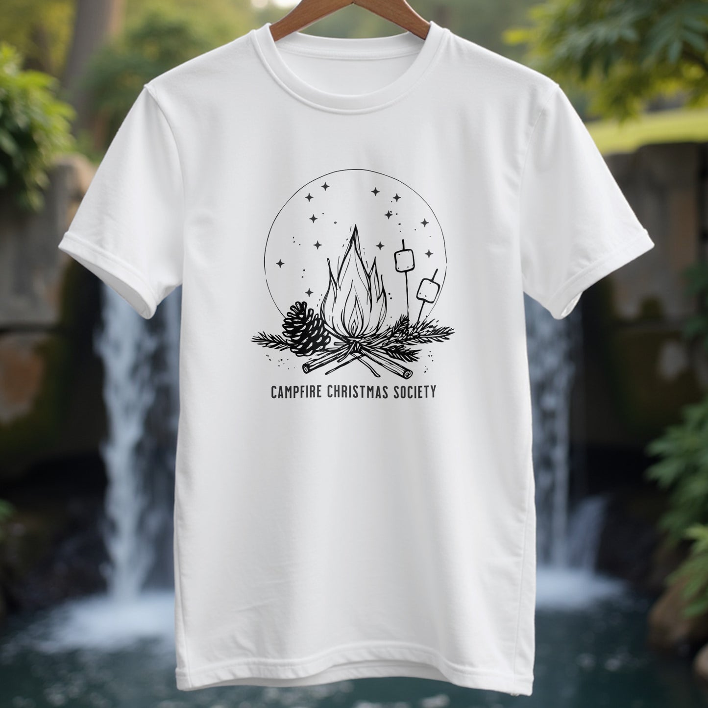 Campfire Christmas T-Shirt