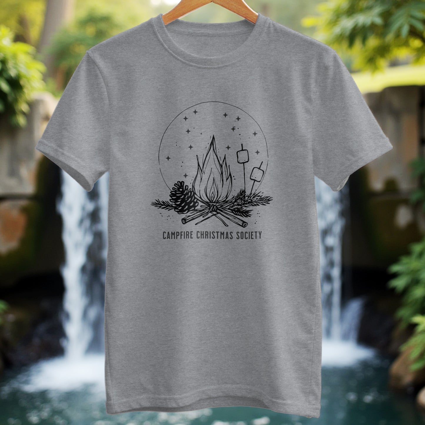 Campfire Christmas T-Shirt