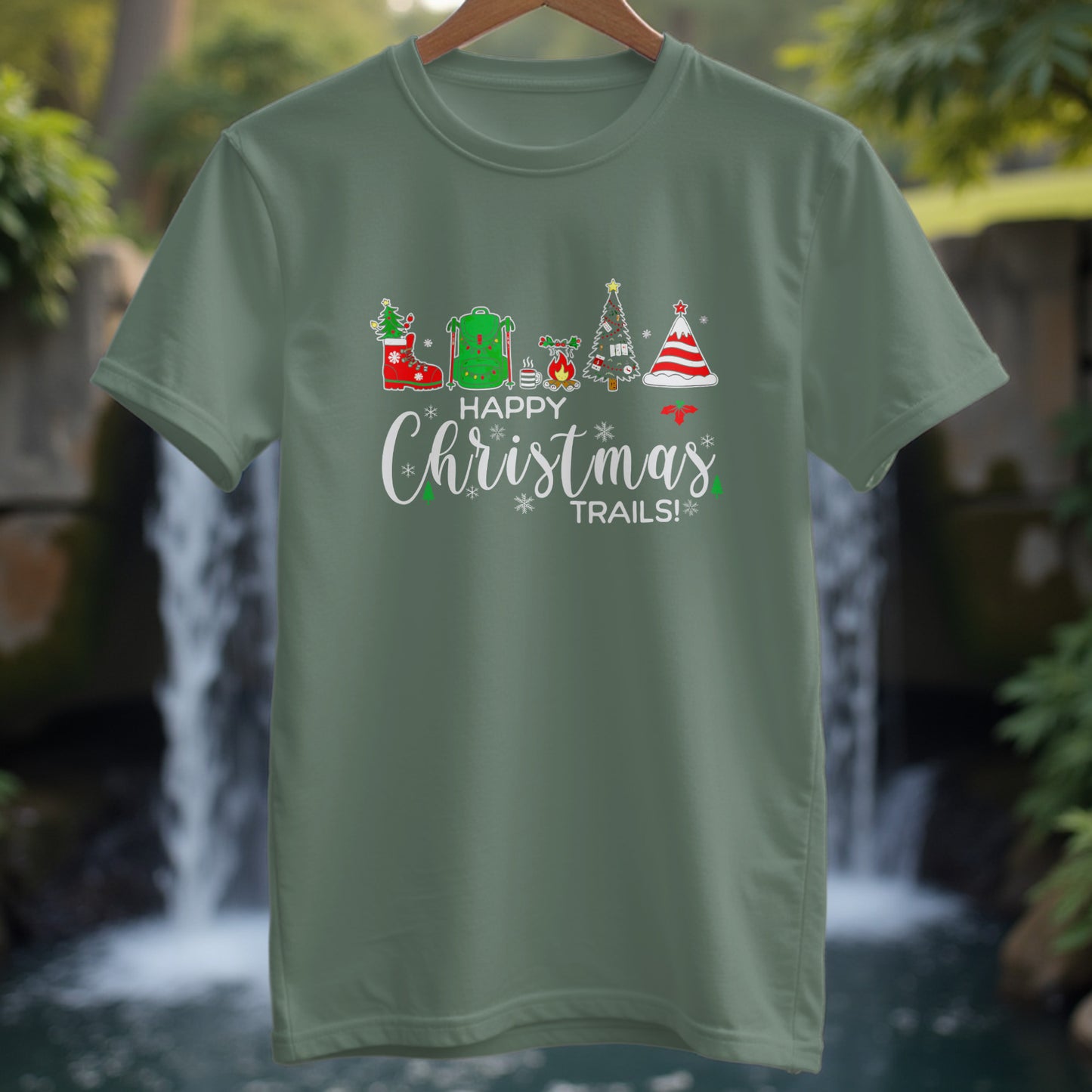 Happy Christmas Trails T-Shirt