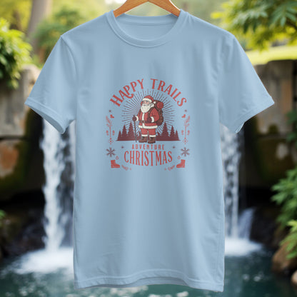 Happy Trails Adventure Christmas T-Shirt
