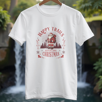 Happy Trails Adventure Christmas T-Shirt