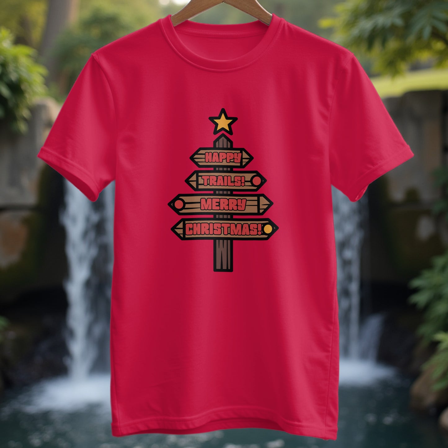 Happy Trails Merry Christmas T-Shirt