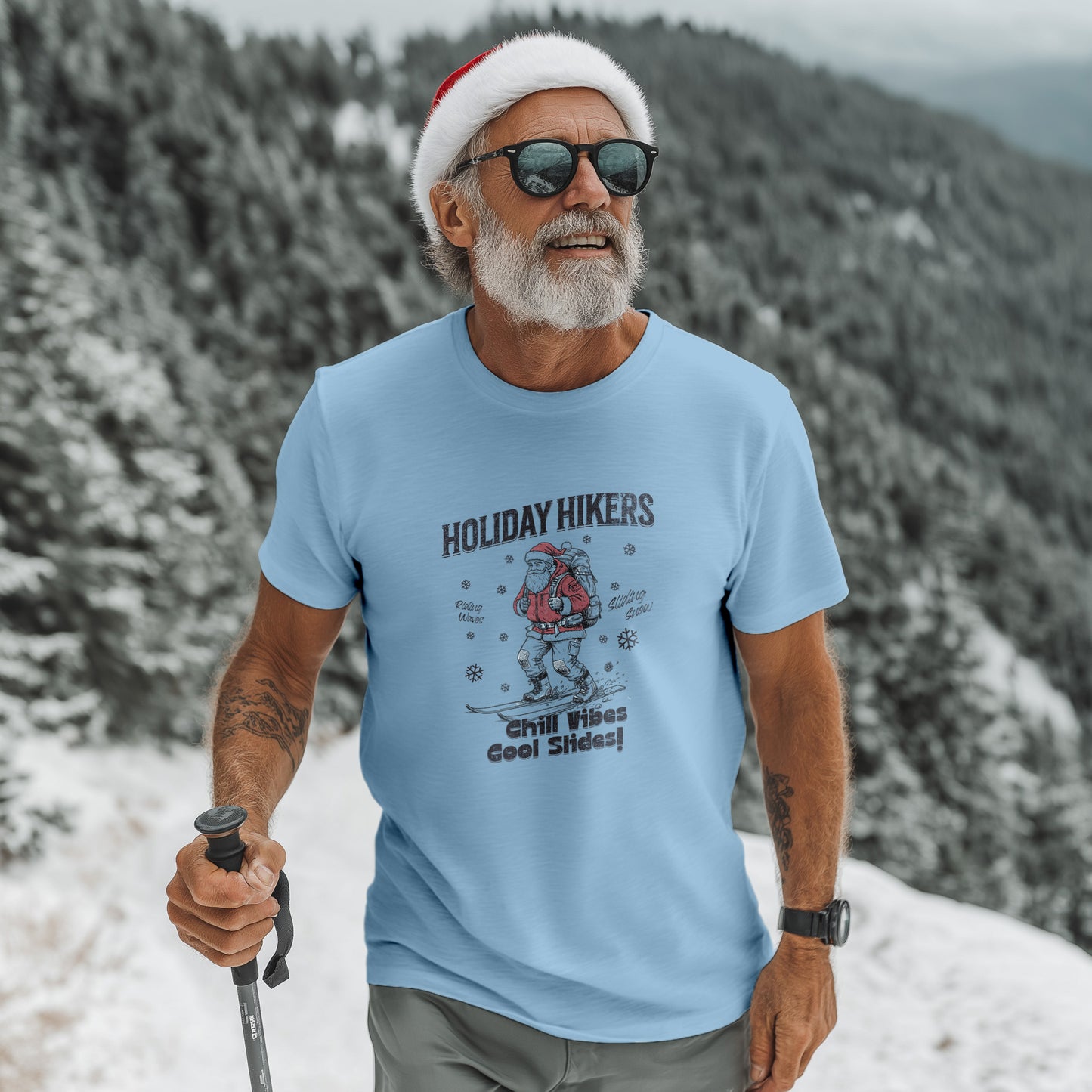 Holiday Hikers Chill Vibes T-Shirt