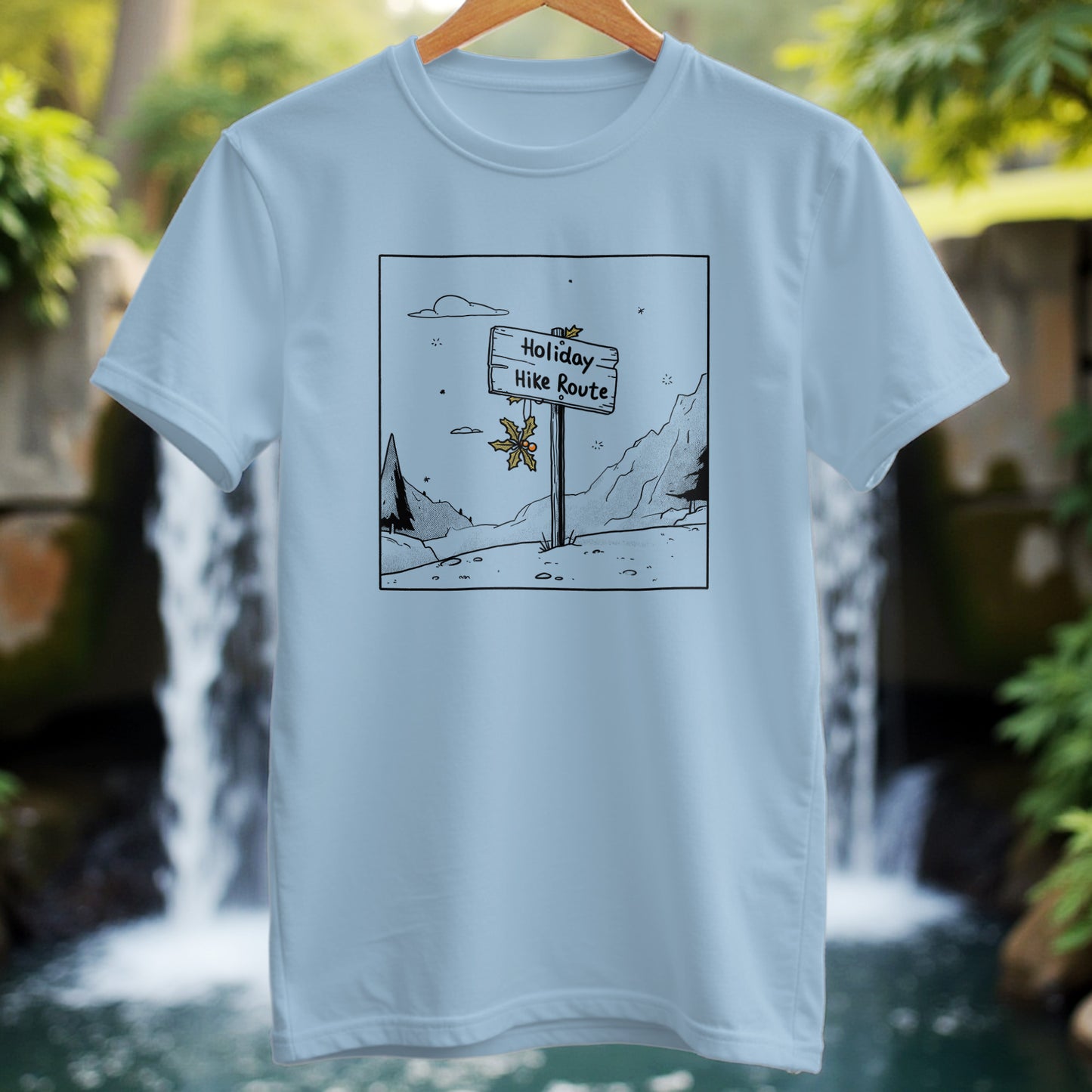 Holiday Hike Route T-Shirt