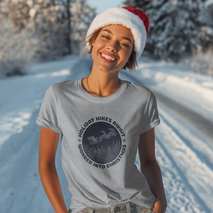 Holiday Hikes Await T-Shirt