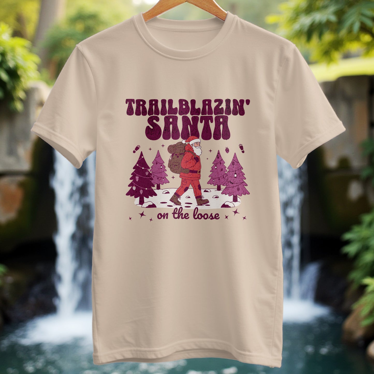 Santa On The Loose T-Shirt
