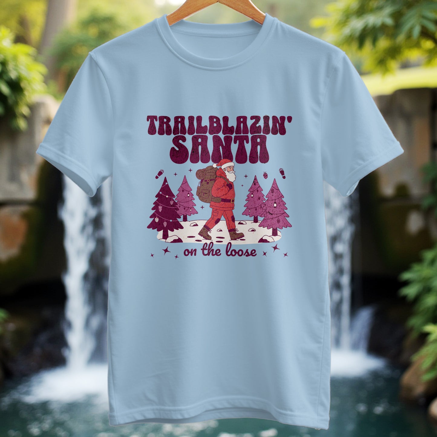 Santa On The Loose T-Shirt