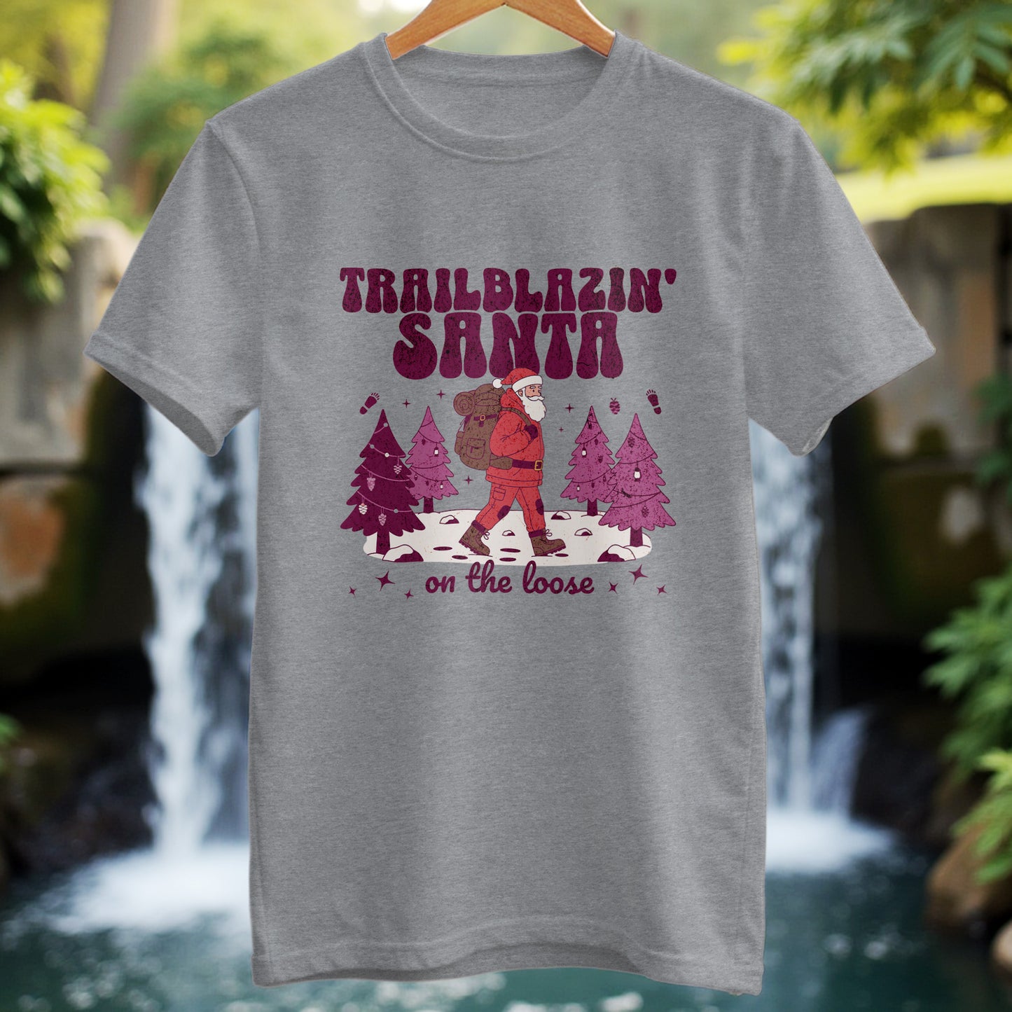 Santa On The Loose T-Shirt