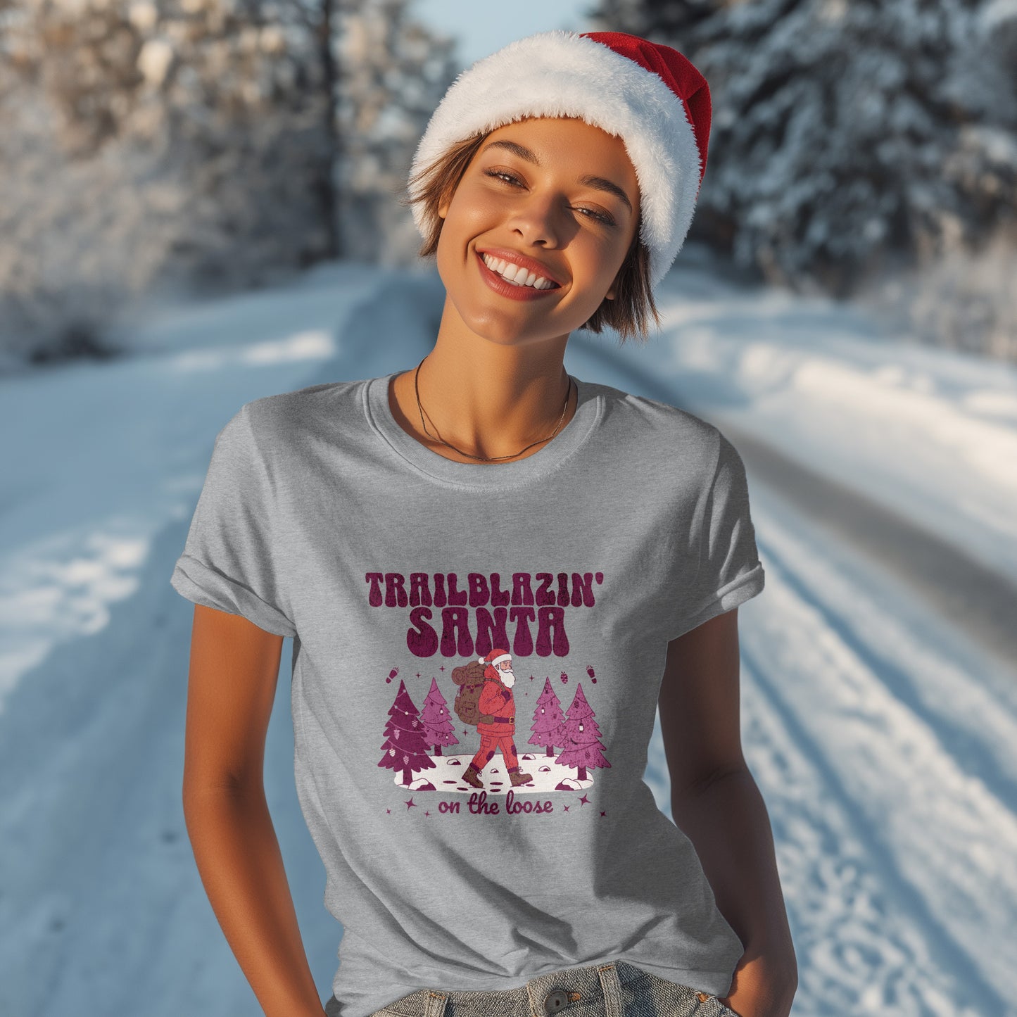 Santa On The Loose T-Shirt