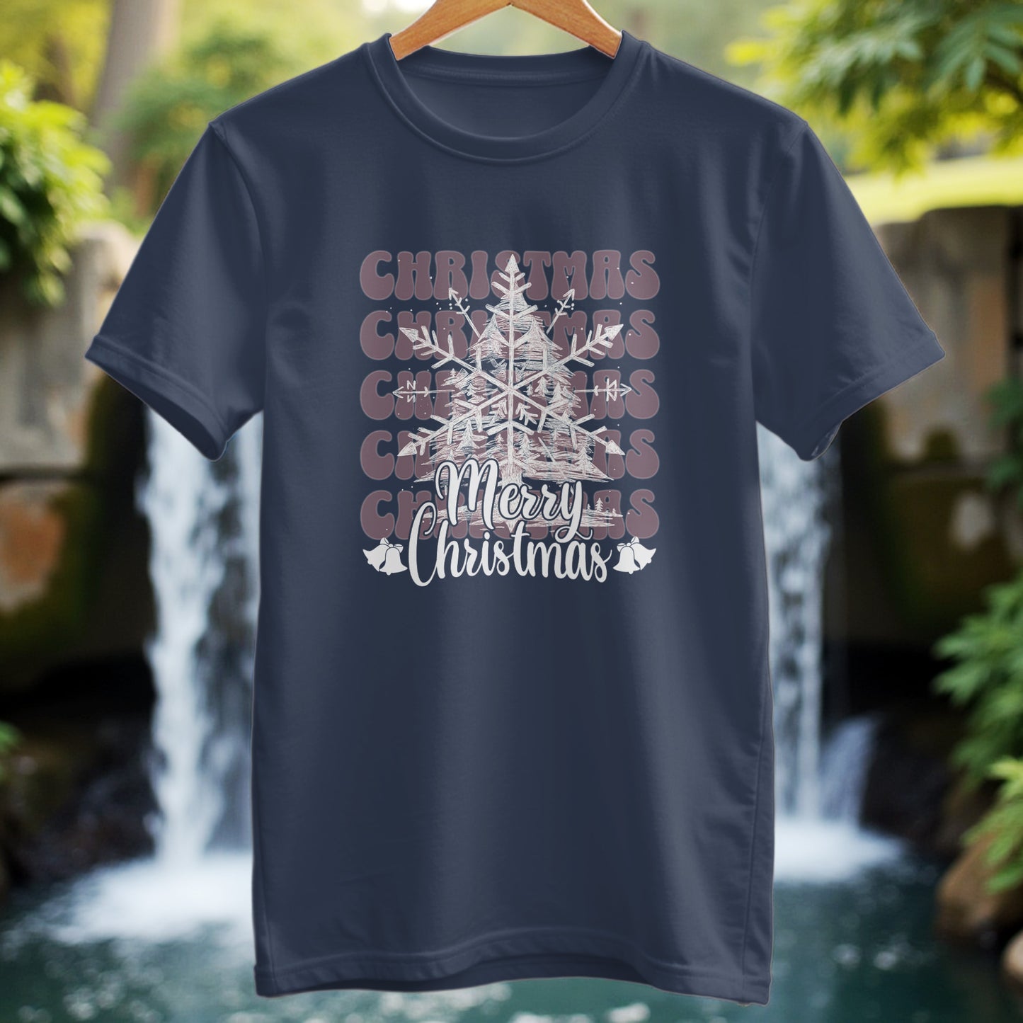 Snowflake Christmas Trails T-Shirt