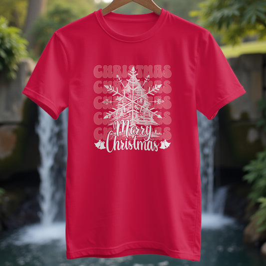 Snowflake Christmas Trails T-Shirt