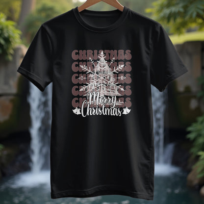 Snowflake Christmas Trails T-Shirt