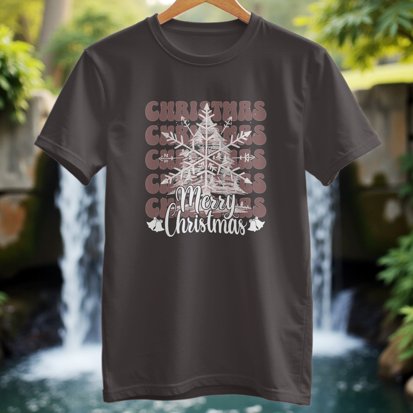 Snowflake Christmas Trails T-Shirt
