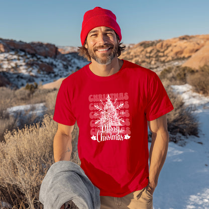 Snowflake Christmas Trails T-Shirt