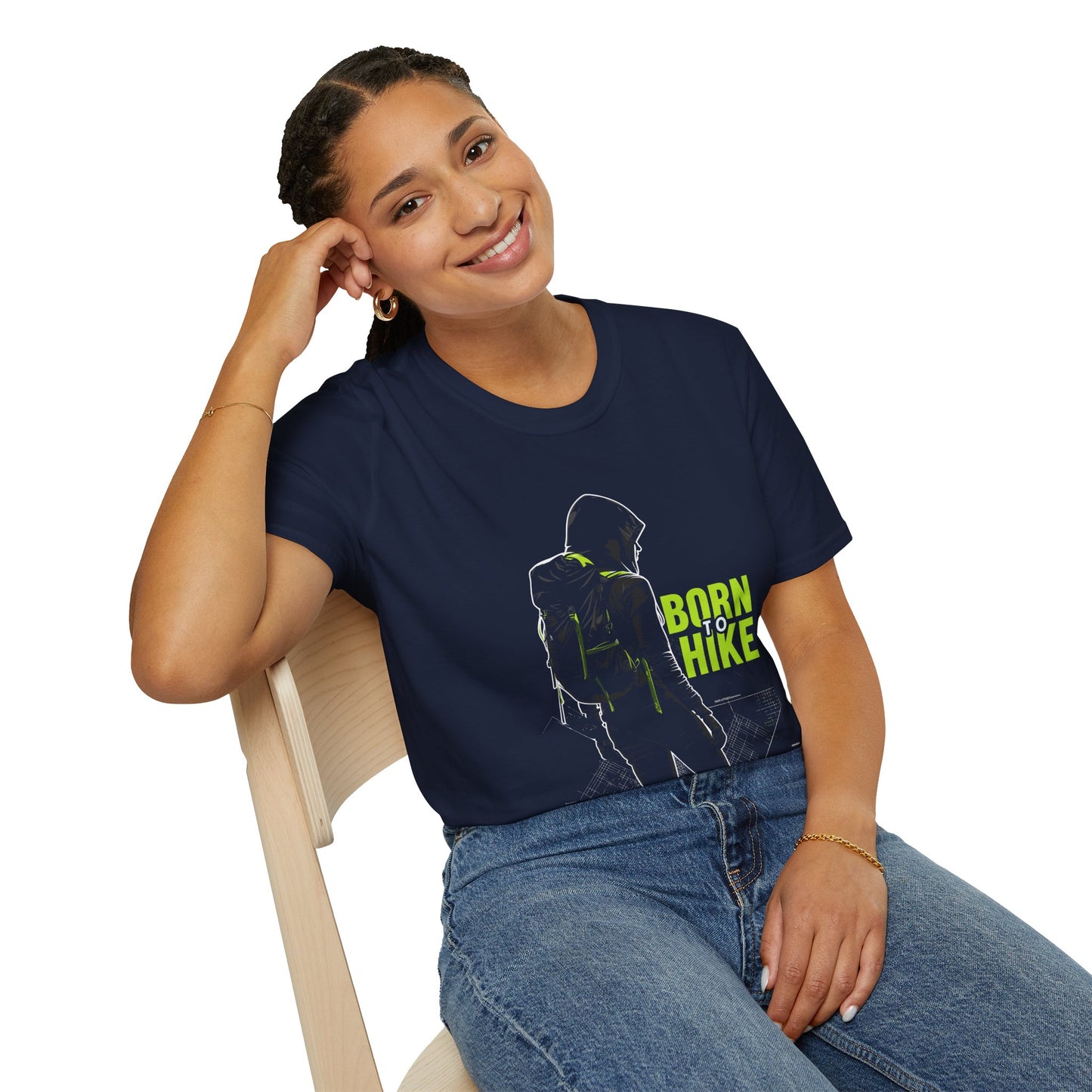 Born to Hike Modern T-Shirt - Trailblaze Shirts