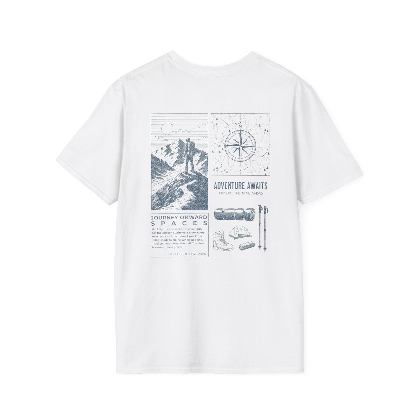 Journey Onward Spaces T-Shirt