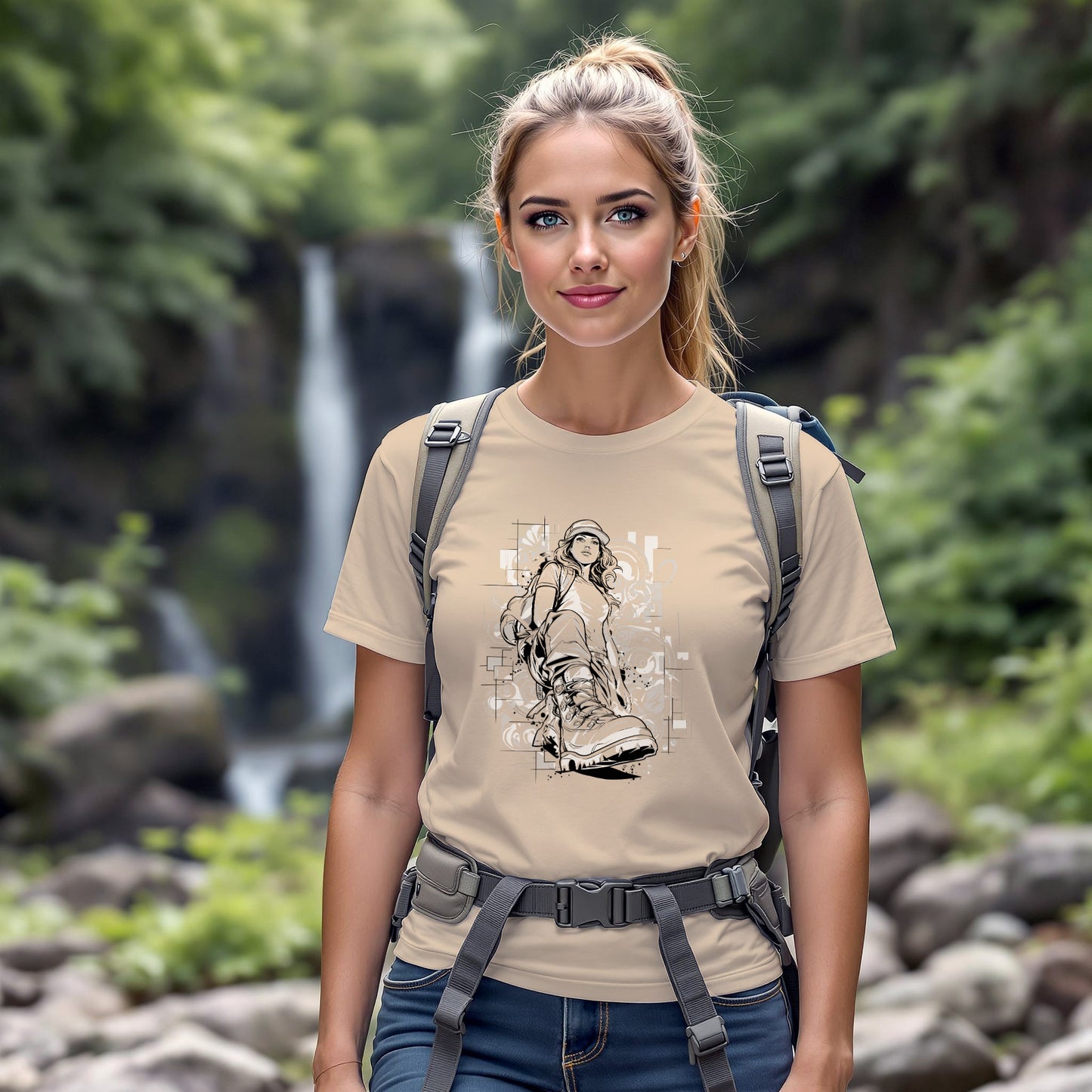 American Graffiti Hiker T-Shirt - Trailblaze Shirts