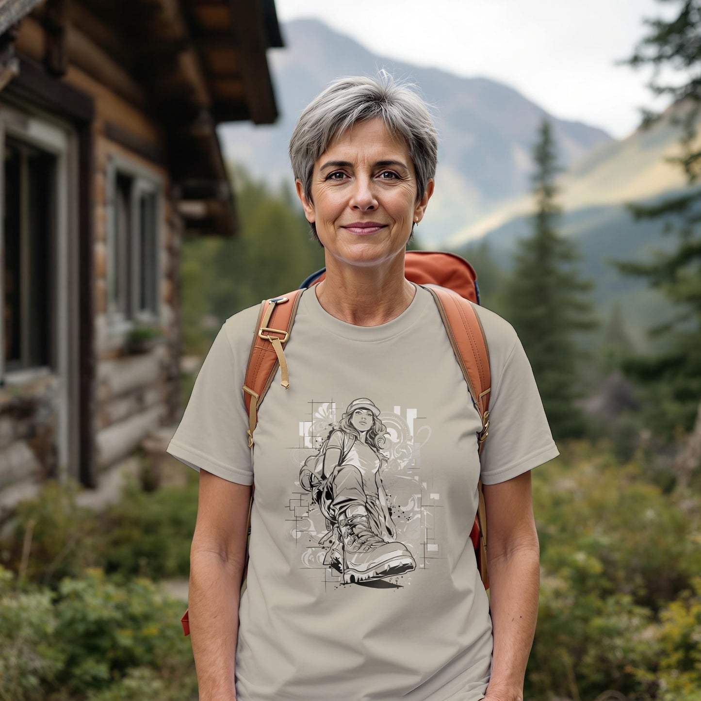 American Graffiti Hiker T-Shirt - Trailblaze Shirts