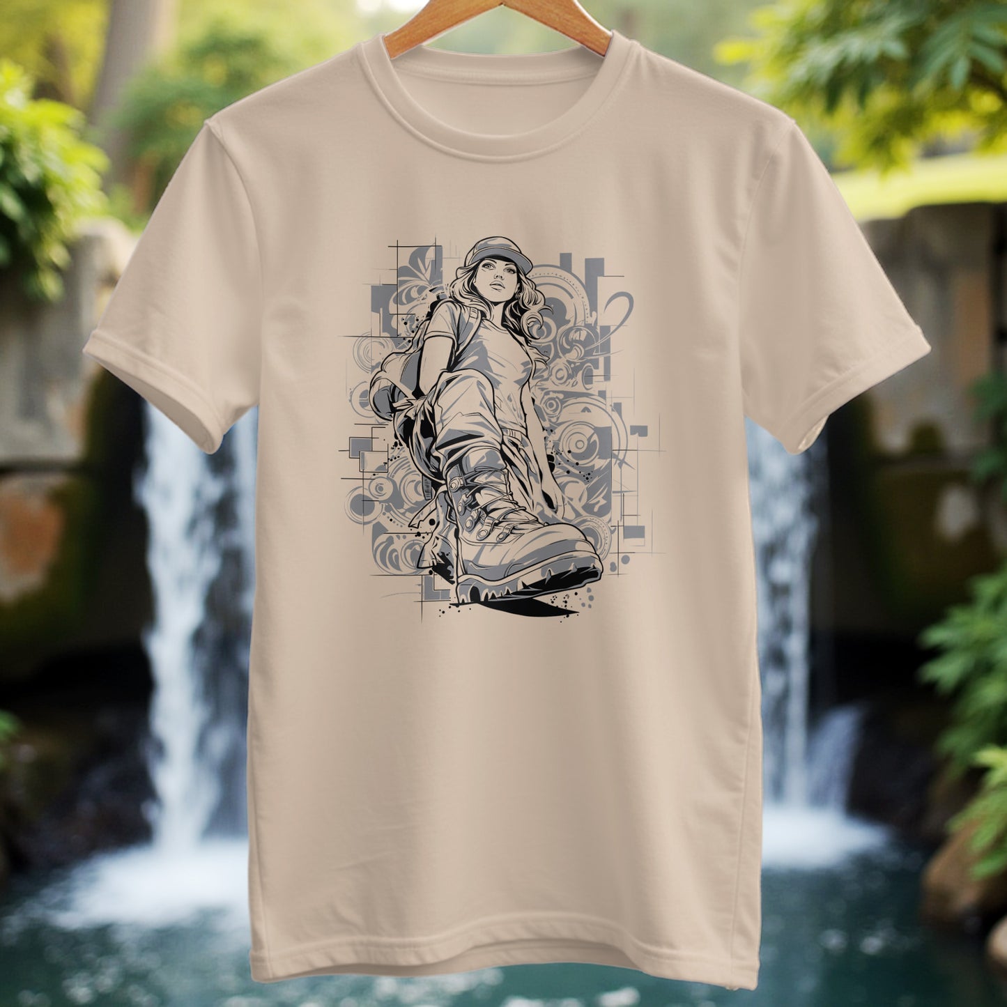 American Graffiti Hiker T-Shirt - Trailblaze Shirts