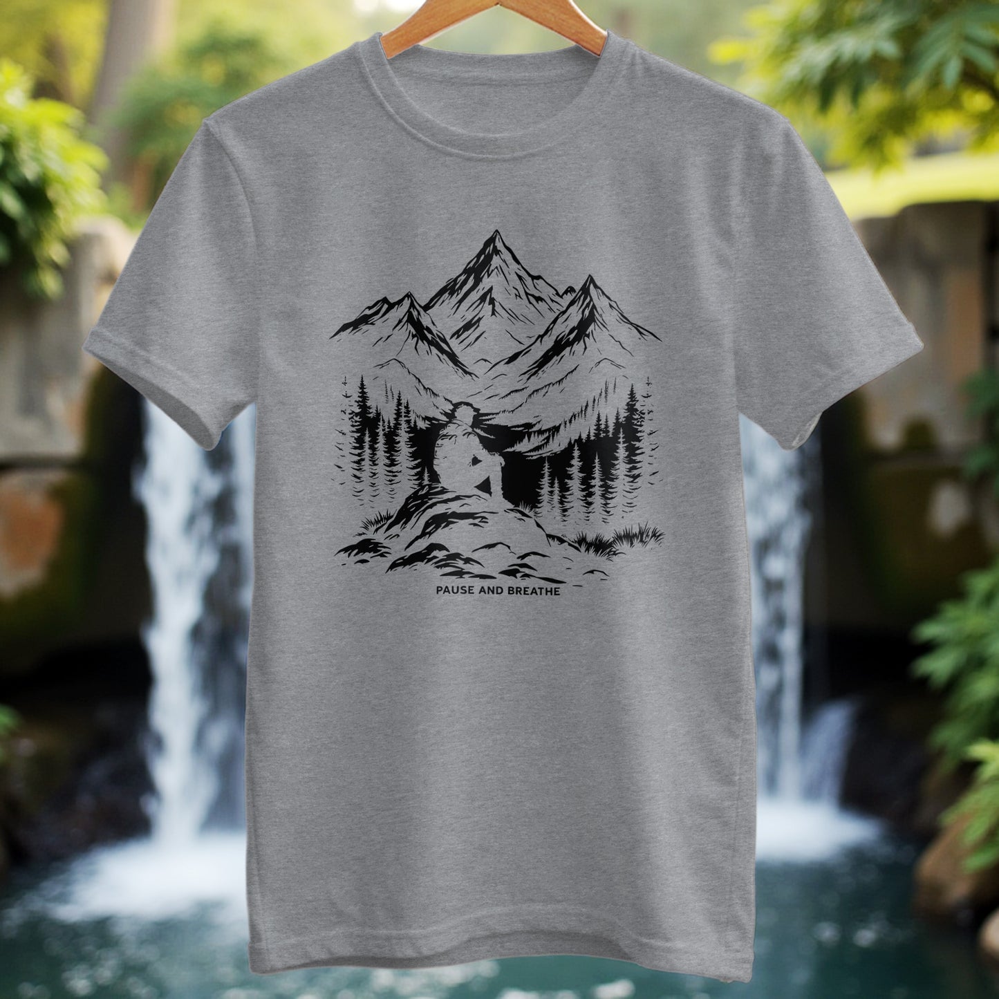 Pause and Breathe T-shirt - Trailblaze Shirts