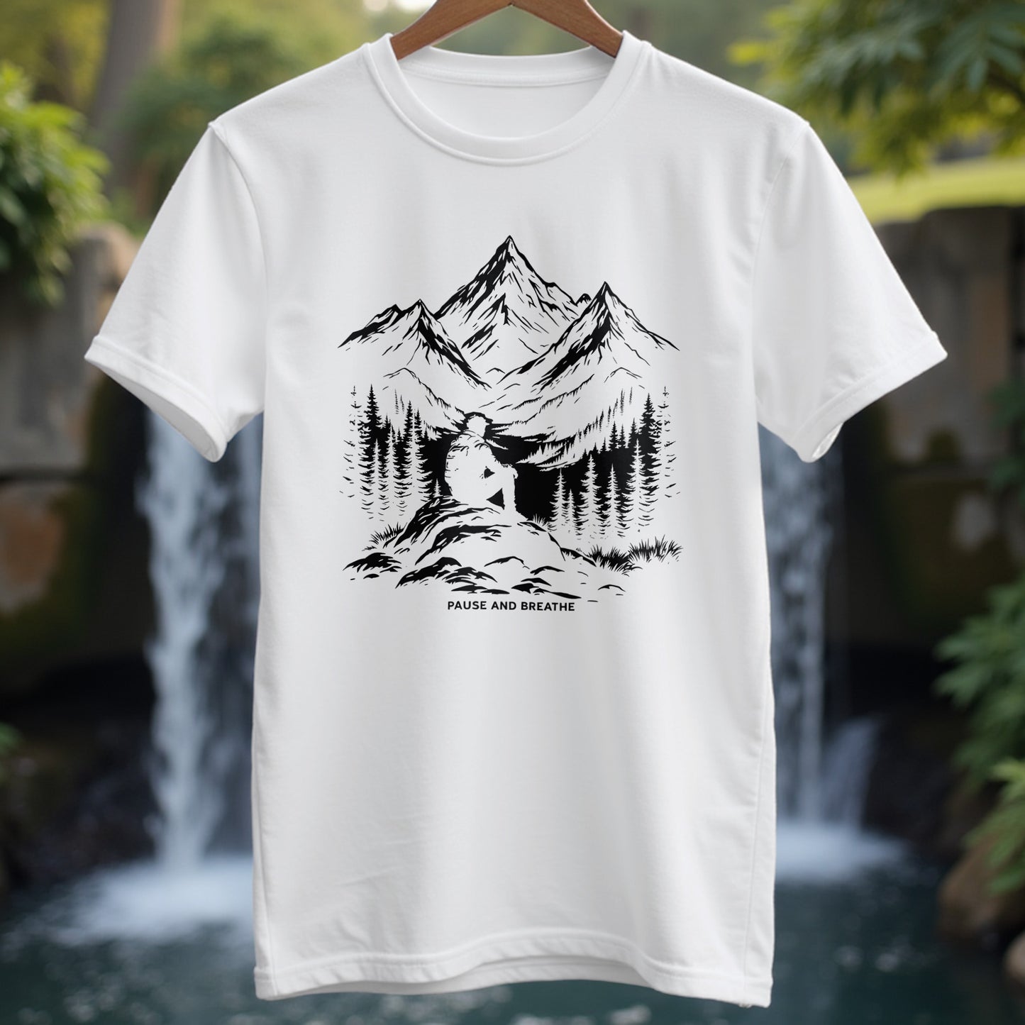 Pause and Breathe T-shirt - Trailblaze Shirts