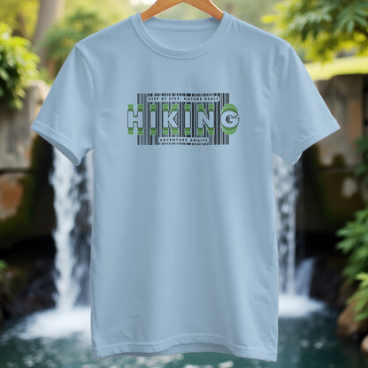 HIKING Word on Bar Code T-shirt - Trailblaze Shirts