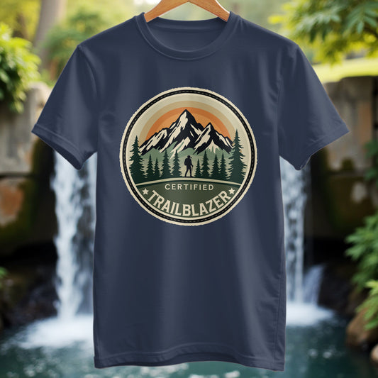 Round Badge Certified Trailblazer T-Shirt - Trailblaze Shirts