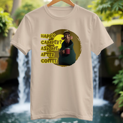 Happy Camper Humorous T-shirt - Trailblaze Shirts