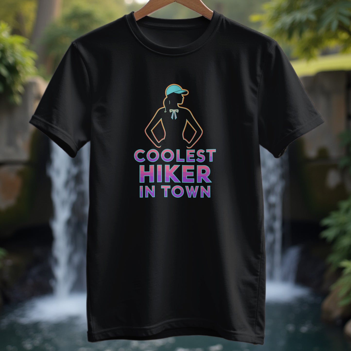 Coolest Hiker in Town Woman's T-Shirt - Trailblaze Shirts