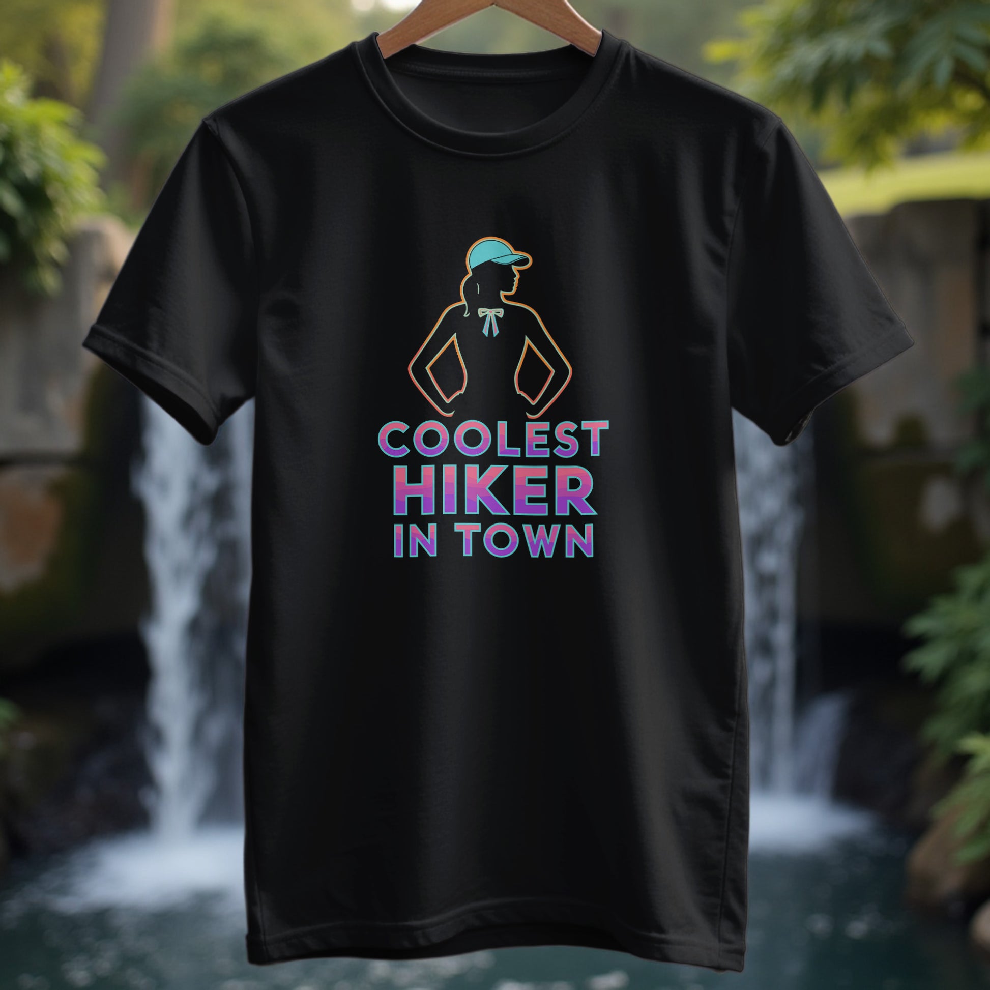 Coolest Hiker in Town Woman's T-Shirt - Trailblaze Shirts
