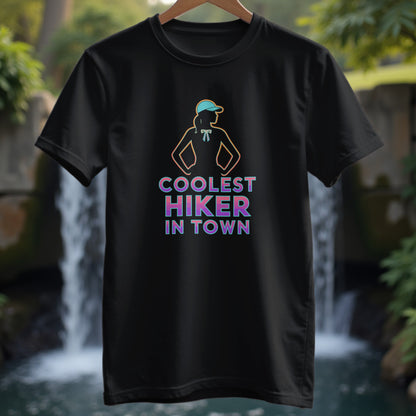 Coolest Hiker in Town Woman's T-Shirt - Trailblaze Shirts