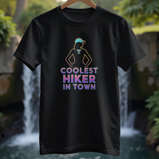 Coolest Hiker in Town Woman's T-Shirt - Trailblaze Shirts
