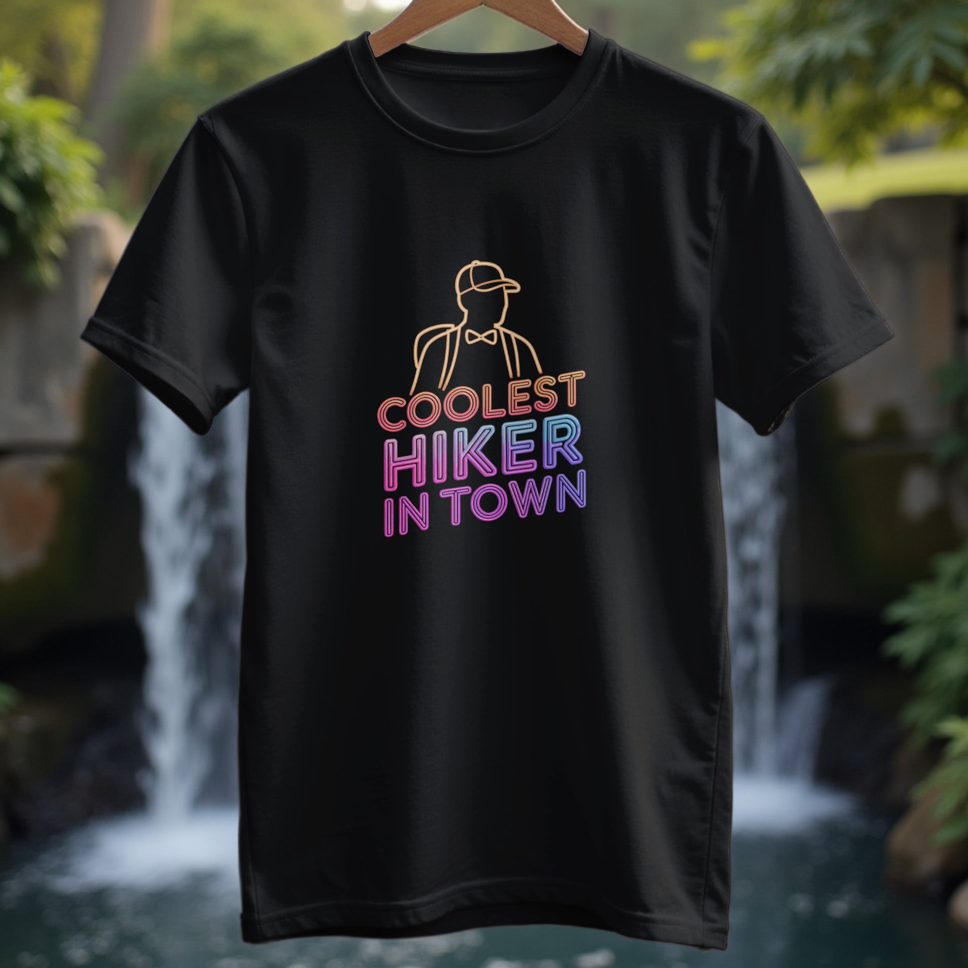 Coolest Hiker in Town Men's T-Shirt - Trailblaze Shirts