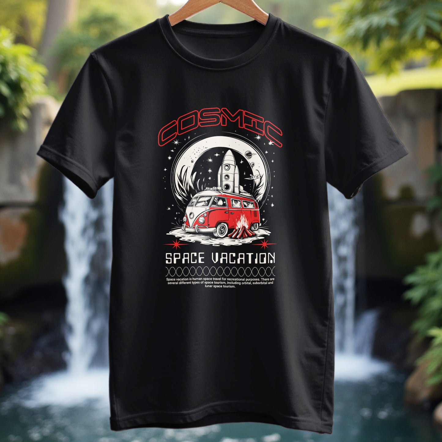 Space Vacation T-Shirt - Trailblaze Shirts